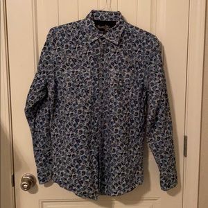 Wrangler 20X Men’s Paisley Western Shirt
